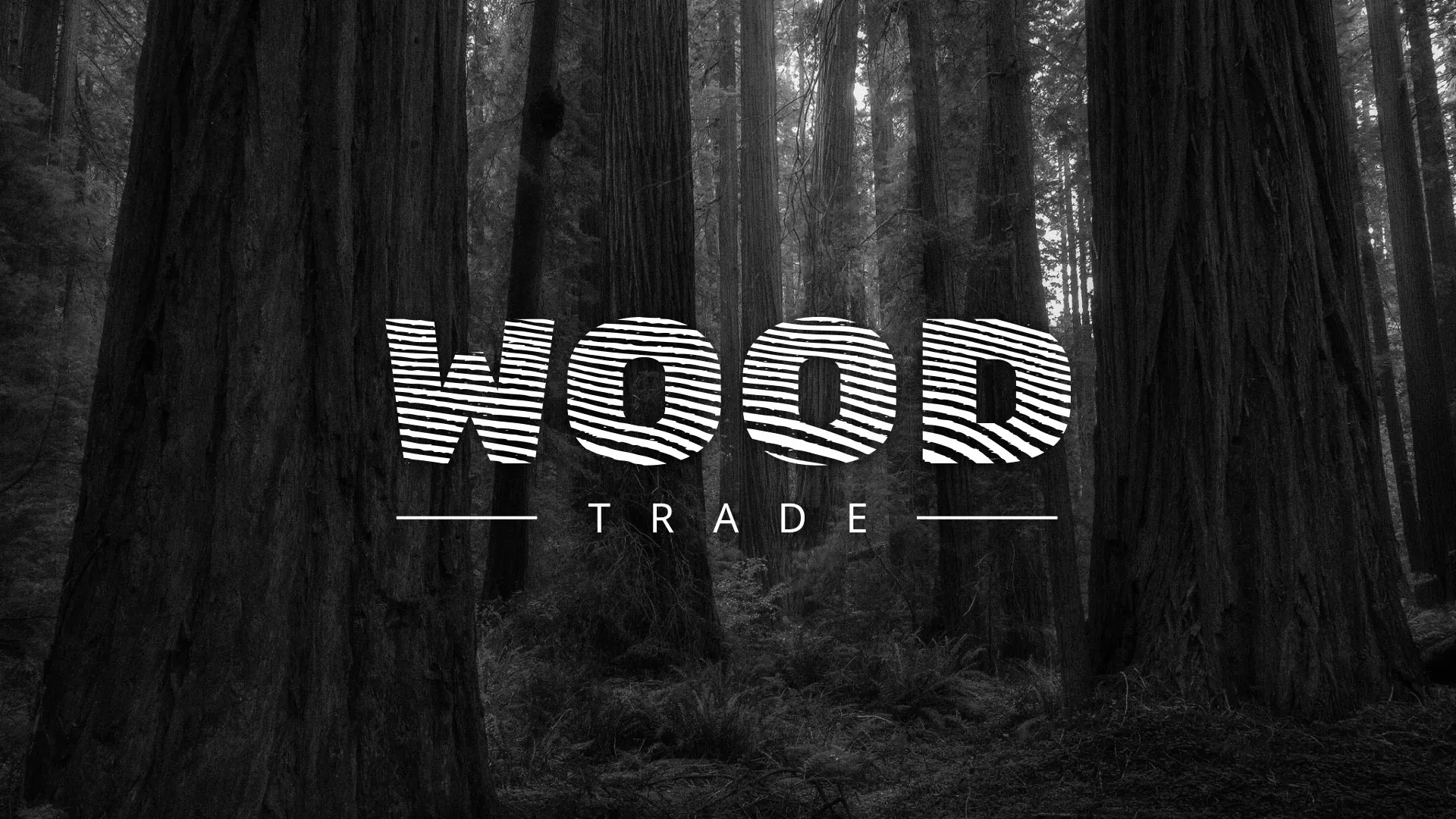 Разработка логотипа для компании «Wood Trade» в Бикине